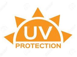 Image Showing the sun and the words UV Protection