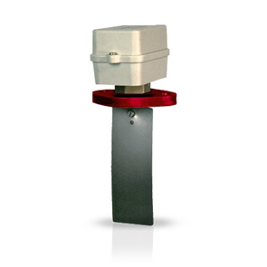 FF71A Air flow switches with flange and stainless steel paddle