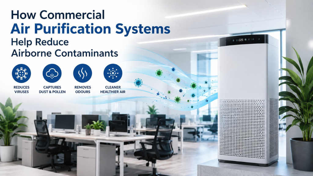 How Commercial Air Purification Systems Help Reduce Airborne Contaminants