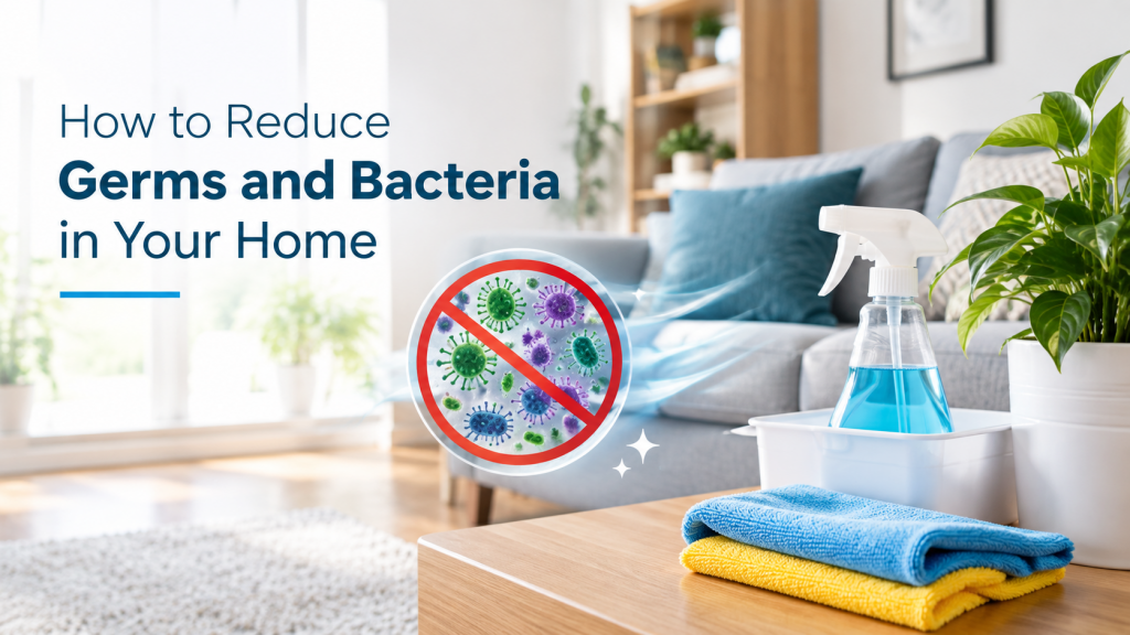 How to Reduce Germs and Bacteria in Your Home