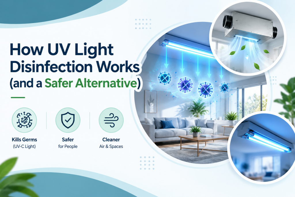 How UV Light Disinfection Works (and a Safer Alternative)
